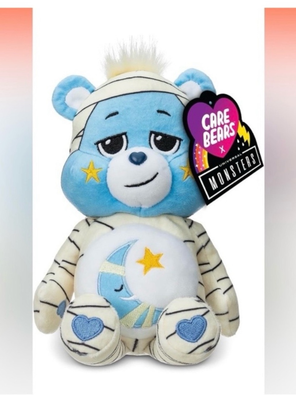 Care Bears Graphic Tee + BONUS NWT Bedtime Bear Mummy Plush Bundle